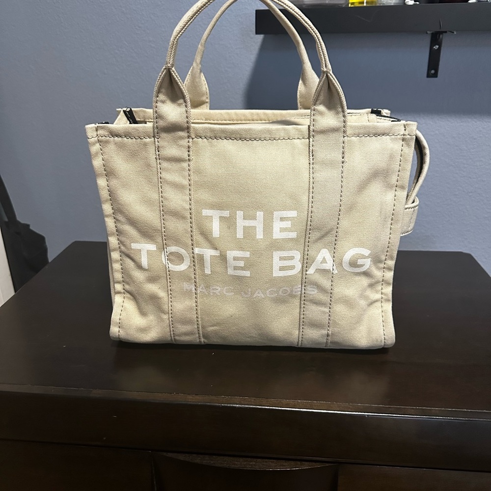 Marc jacobs canvas tote bag